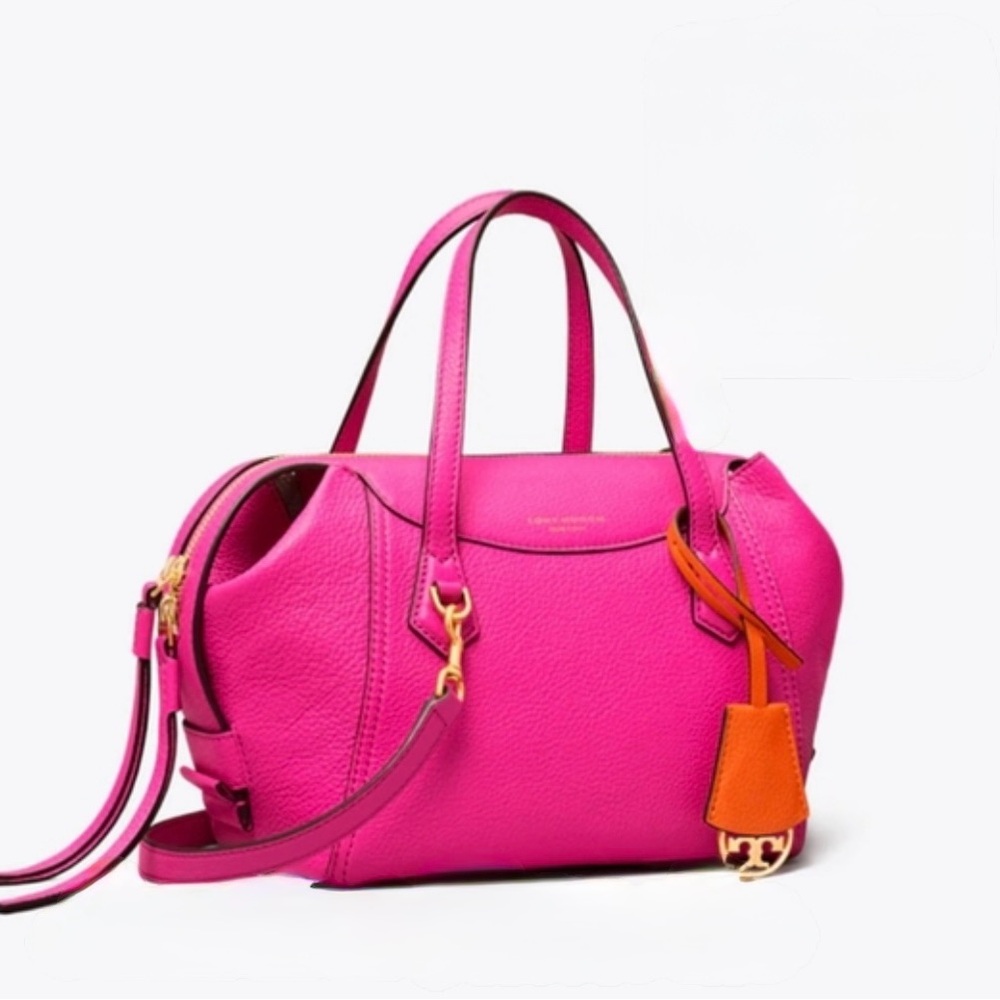 Tory Burch Pink and Orange Crossbody Bag